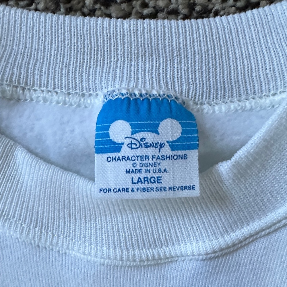 Disney White Epcot Center Crewneck Sweater - Picture 2 of 4